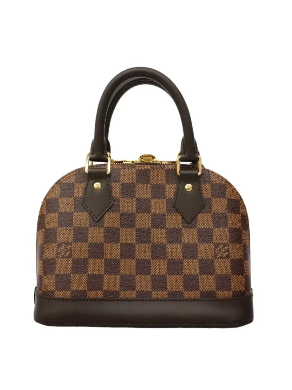 Louis Vuitton Handbag Damier Alma BB Ebene 2-Way